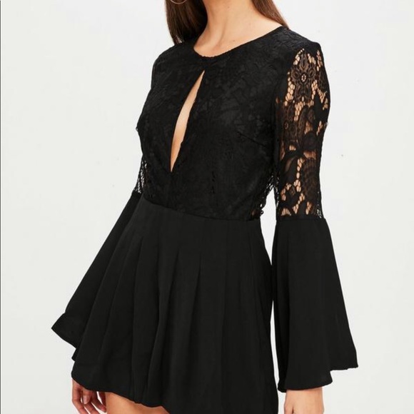 Missguided Pants - Misguided Lace Romper